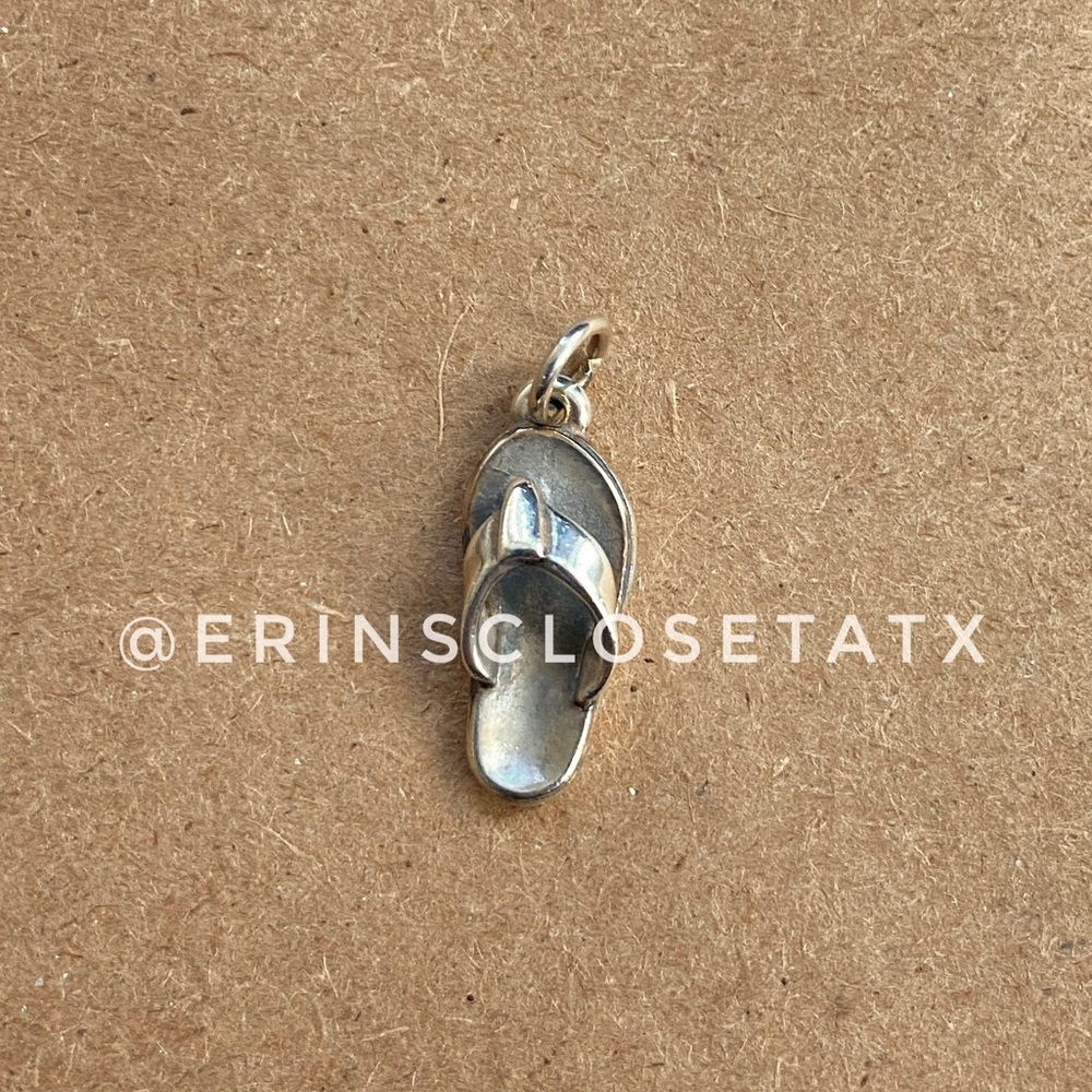 James Avery Retired flip flop charm